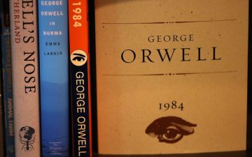 Image of books by George Orwell