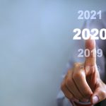 Digital Composite Image Of Human Hand Touching Numbers On Screen.